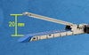 Agrafeuse à coupe linéaire et composants sous endoscope